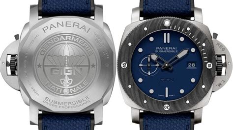 panerai submersible édition gign expérience|Panerai Submersible Watches .